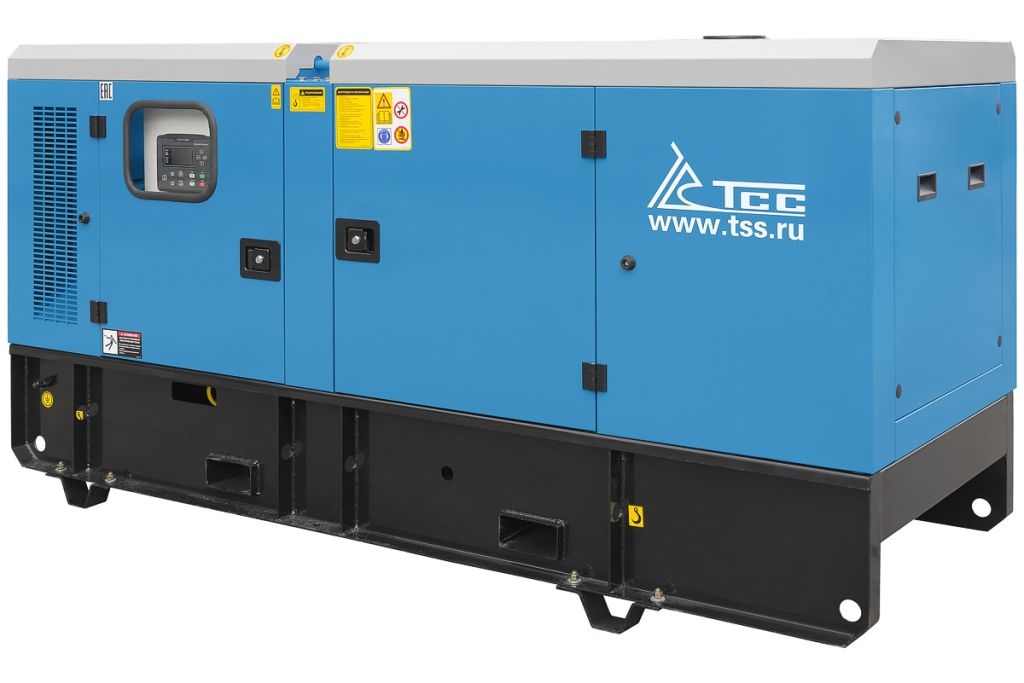 Дизельный генератор ТСС АД-100С-Т400-1РКМ11 в шумозащитном кожухе 040289