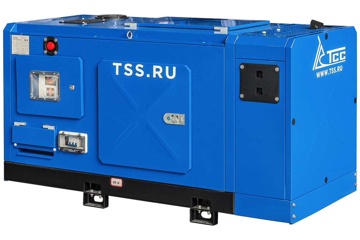 картинка Дизельный генератор ТСС АД-16С-Т400-1РКМ32 в шумозащитном кожухе