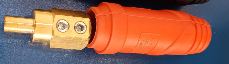 Разъем силовой кабельный красный СКР 70-95 мм.кв. для DUAL DWG-500 / Cable plug red (70-95mm.) 050308
