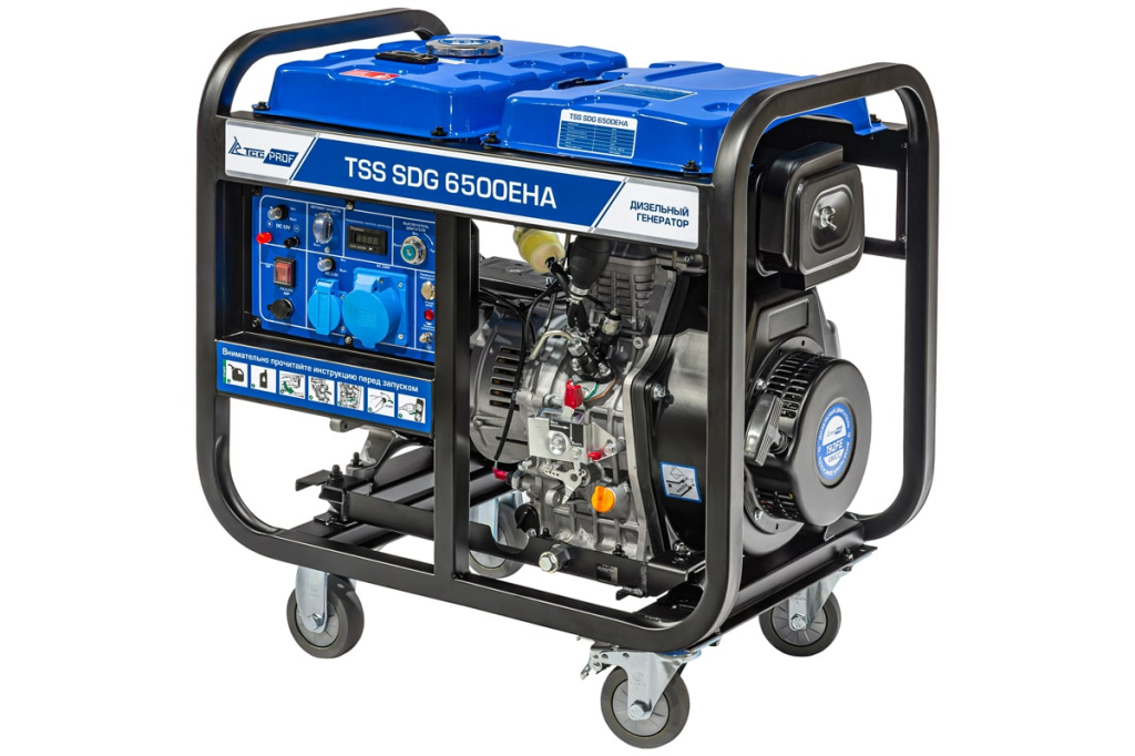 Дизель генератор ТСС SDG 6500EHA 277014
