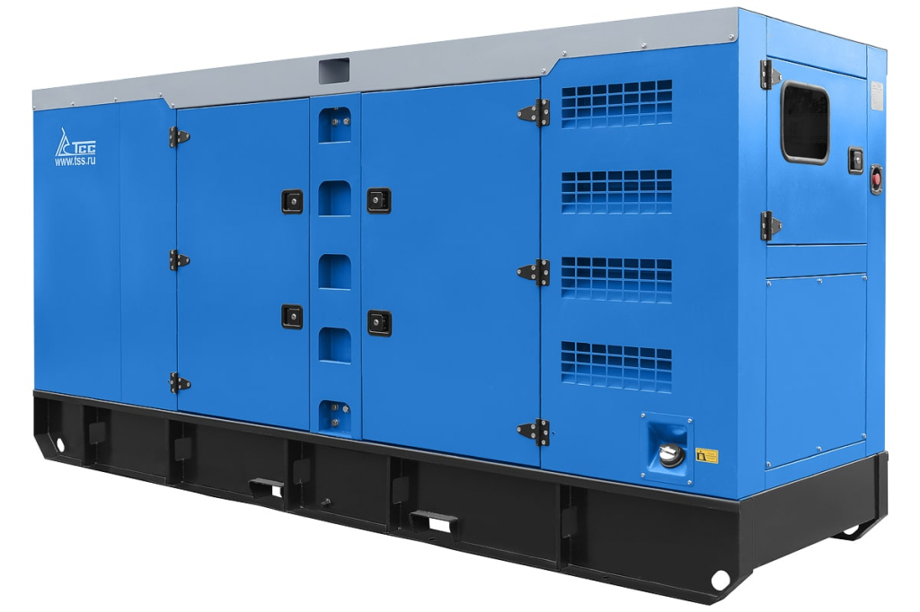 Дизельный генератор ТСС АД-250С-Т400-1РКМ15 в шумозащитном кожухе 056697