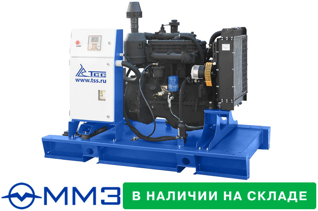 Дизельный генератор 30 кВт ТСС АД-30С-Т400-1РМ1 104136