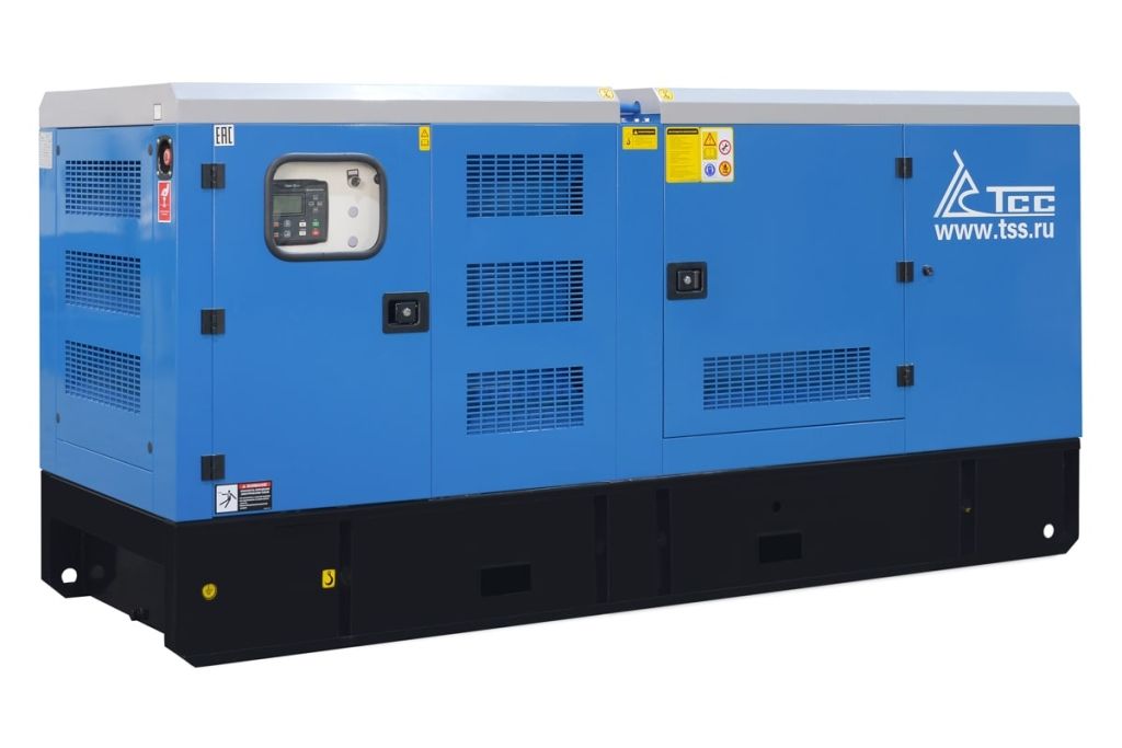 Дизельный генератор ТСС АД-100С-Т400 в шумозащитном кожухе 024739