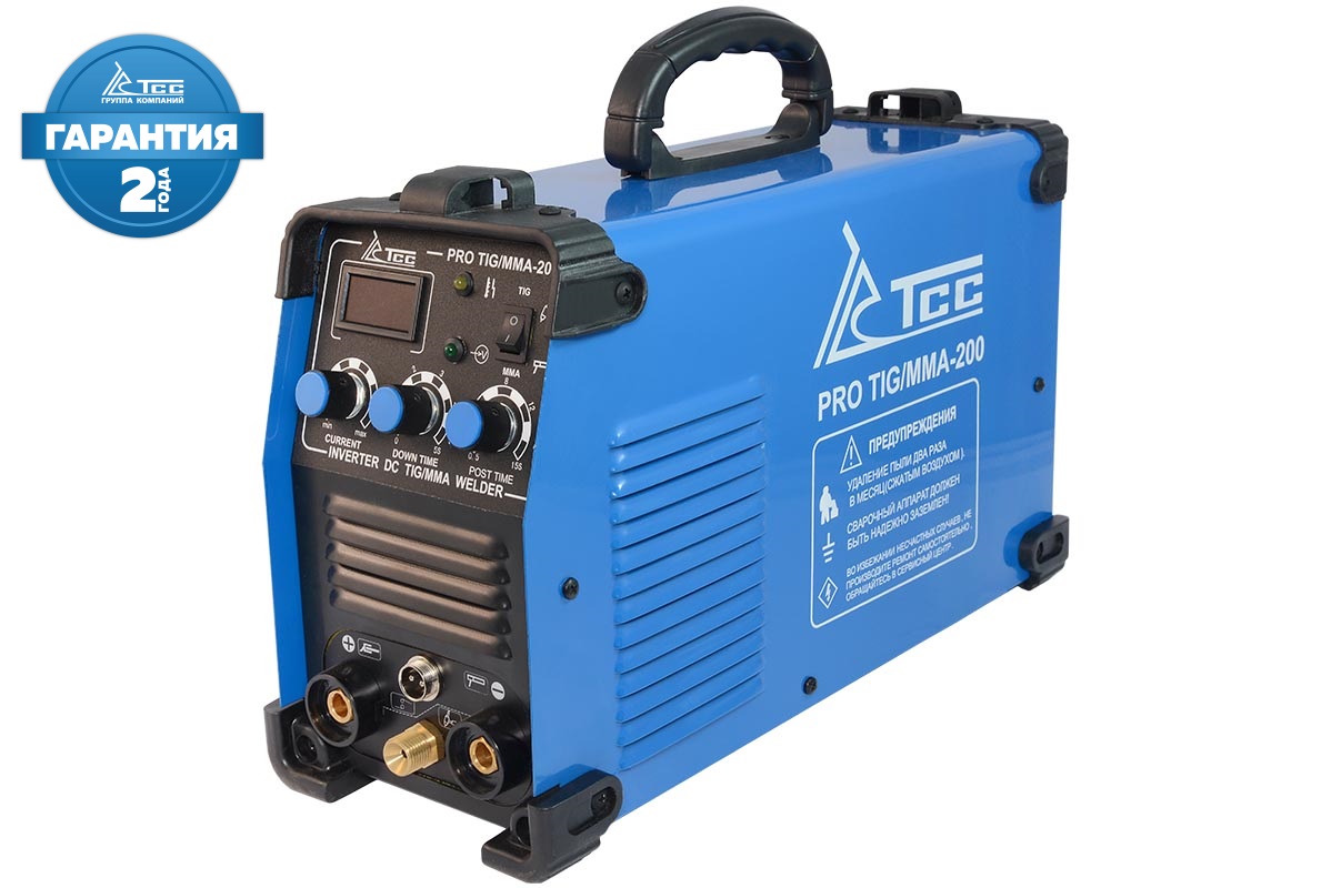 картинка Сварочный инвертор TSS PRO TIG/MMA-200 картинка Сварочный инвертор TSS PRO TIG/MMA-200