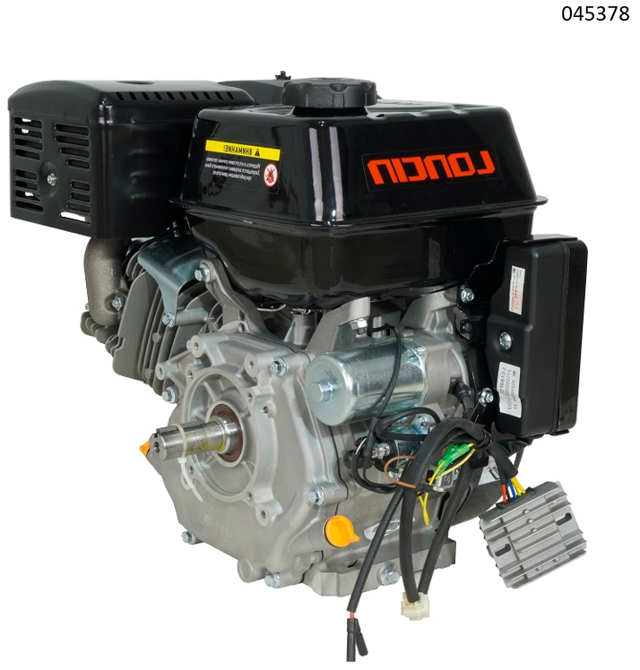 Двигатель бензиновый Loncin G390FD (A type Ø25mm, 5А)/Engine Loncin G390FD (A type Ø25mm, 5А) 045378