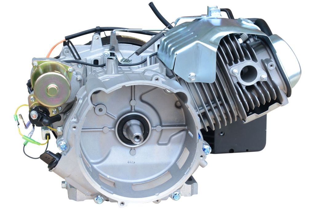 Двигатель бензиновый TSS KM420CE-V (вал-конус, электростартер) 028326