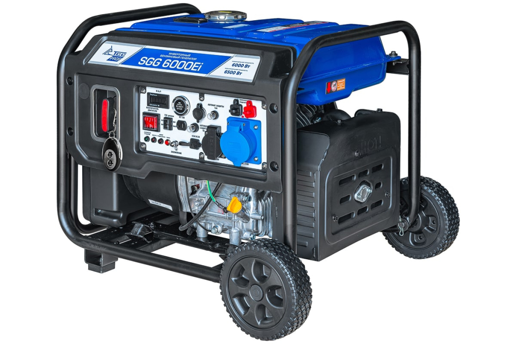 Бензогенератор инверторный ТСС SGG 6000Ei 060059