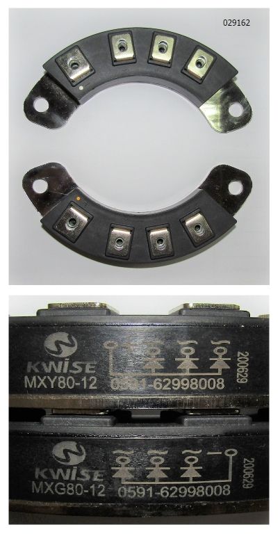 Мост диодный 80А (комплект из 2 секторов) / Rectifier .MXY80-12/MXG80-12
