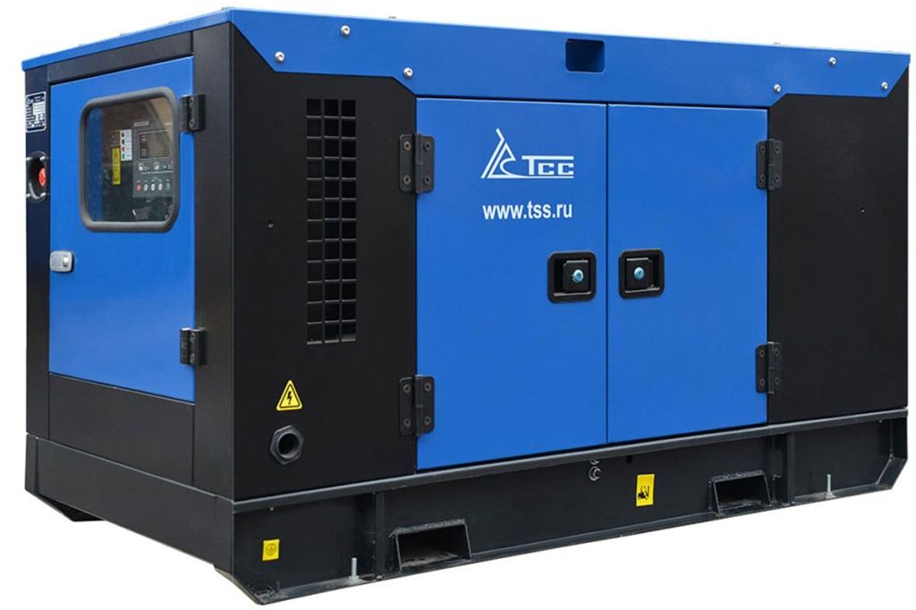 Дизельный генератор ТСС АД-100С-Т400-1РКМ11 в шумозащитном кожухе 022378