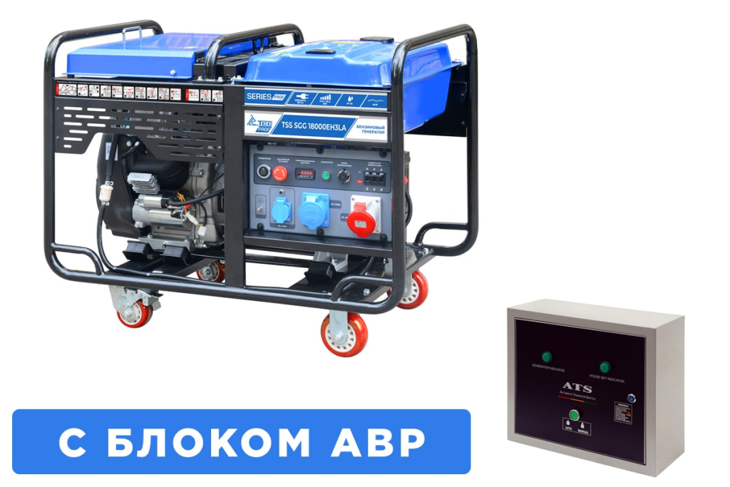 Бензогенератор ТСС SGG 18000EH3LA  с АВР 033536
