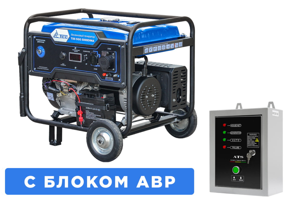 Бензогенератор TSS SGG 5000EHNA с АВР 110107