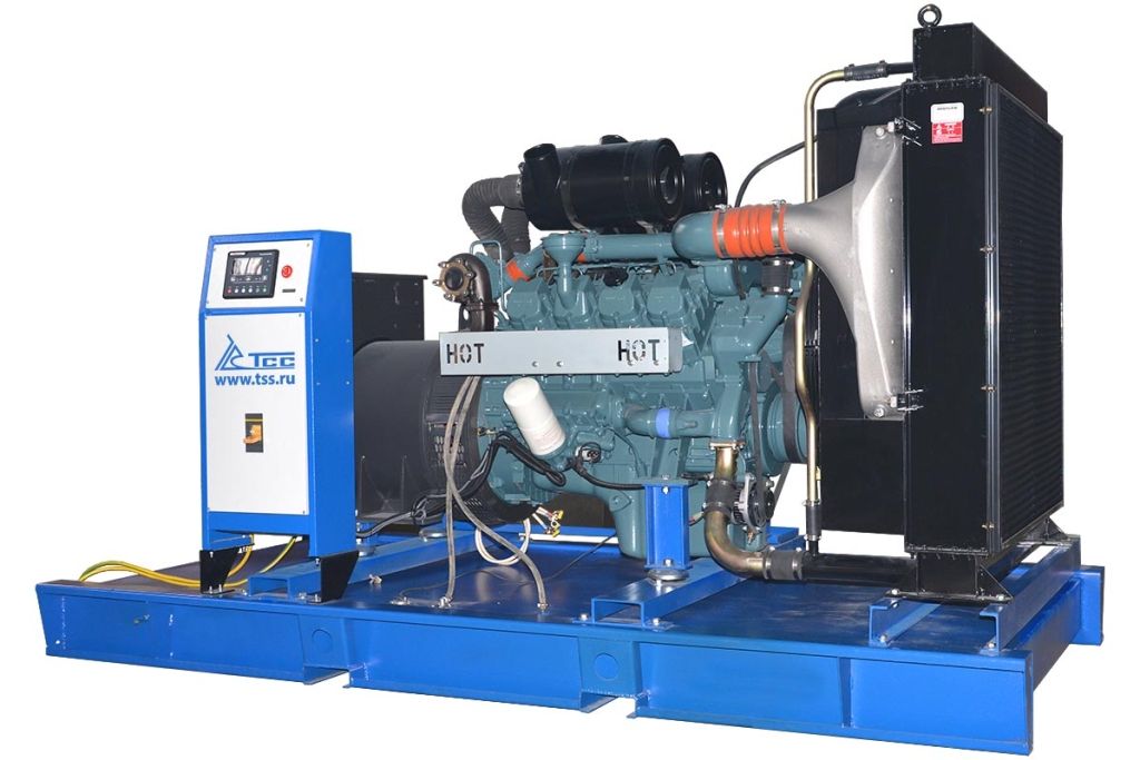 Дизельный генератор ТСС АД-320С-Т400-1РМ17 (Mecc Alte) 015101