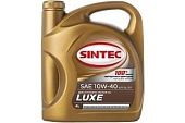 Масло SINTEC Люкс SAE 10W-40 API SL/CF канистра 5л/Motor oil 5l can 031723