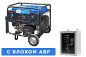 Бензогенератор 6 кВт ТСС SGG 6000EHNA Duplex с АВР 033522