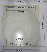 Коврик полиуретановый для TSS-WP100TH/TL (570х500х5) 207294 Коврик полиуретановый для TSS-WP100TH/TL (570х500х5) 207294