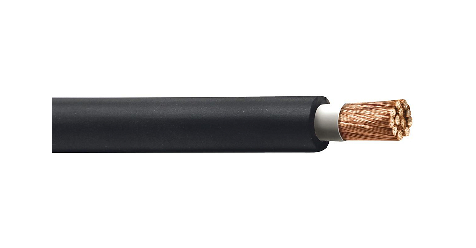 Кабель сварочный медный сечением 70 мм. кв. / copper welding cable ...